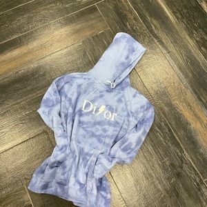 Custom tie dye hoodie